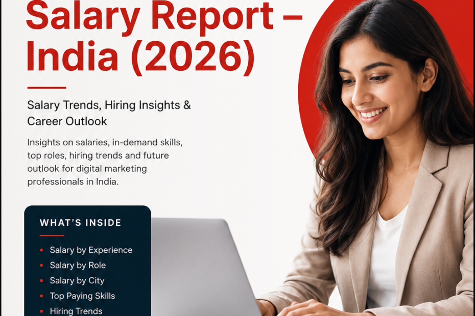 Digital marketing salary report India 2026/27
