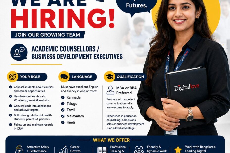 Job opening at Digitallove